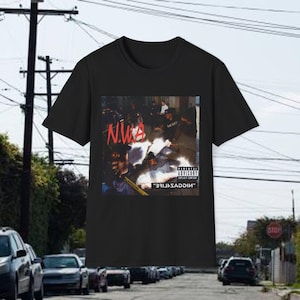 N.W.A. Niggaz4Life Unisex T-Shirt - Hip-Hop Tees, Streetwear Clothing, Music Lover Gifts, Casual Everyday Wear, Summer Essentials