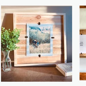 Reclaimed wood picture frames, rustic wood, picture frame, custom picture frame, reclaimed wood frames, solid reclaimed wood