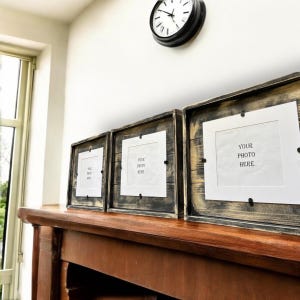 Custom made reclaimed wood picture frames, rustic wood, authentic frame, custom picture frame, reclaimed wood frames, solid reclaimed wood