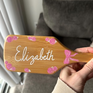 Hand Painted Hair Brushes | Custom Brushes | Painted Hair Brush | Girl Gift