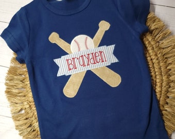 baseball summer romper, personalized,summer applique romper