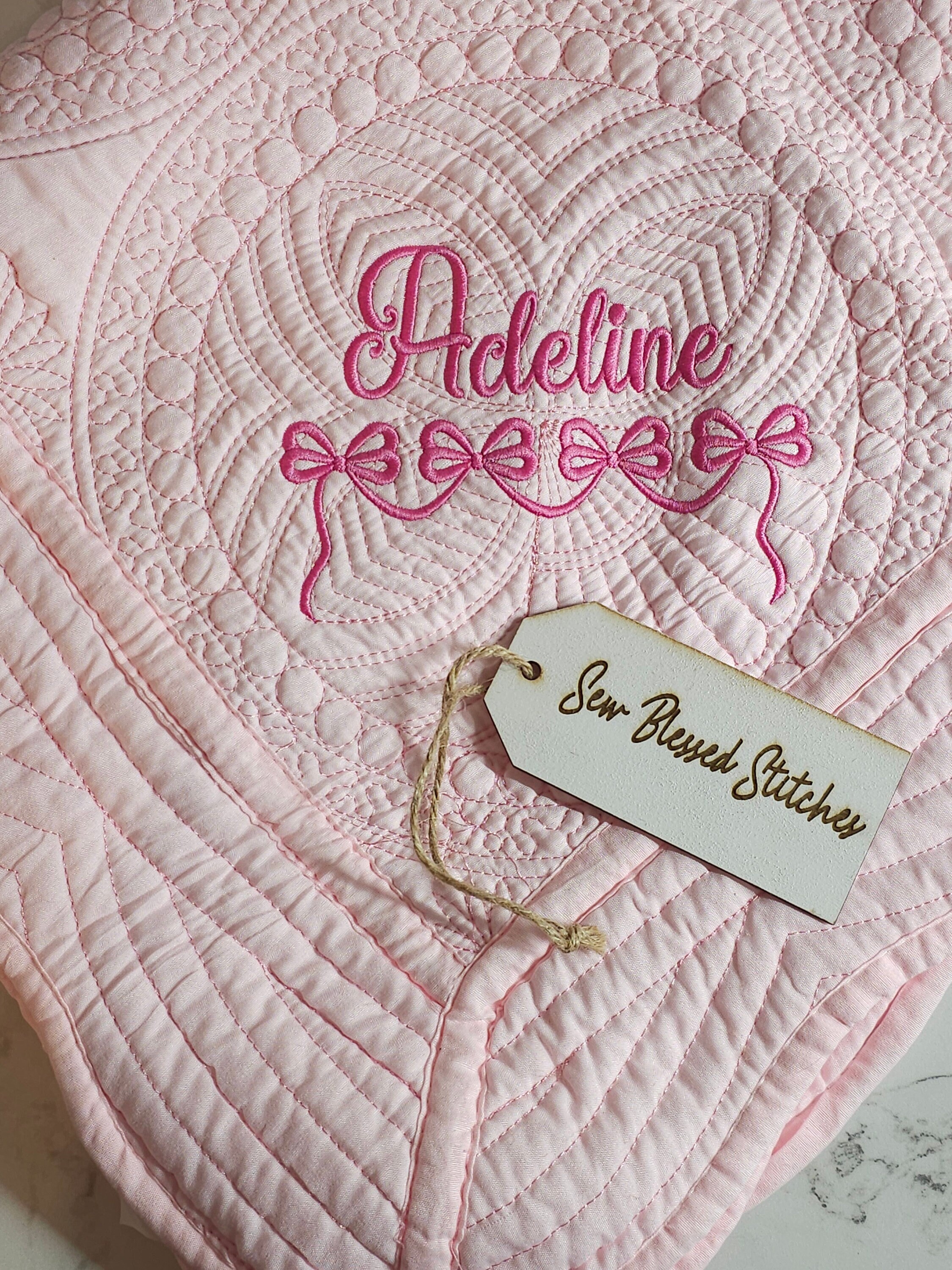 Personalized baby quilts hotsell