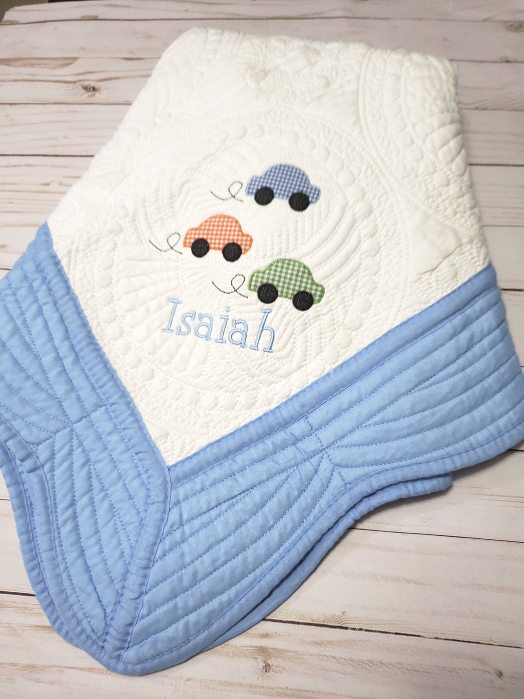 Personalized Baby Quilt / Applique Heirloom Keepsake Baby Quilt/ Crib Quilt Etsy