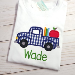 Back to school shirt, personalized school shirt, boy back to school shirt