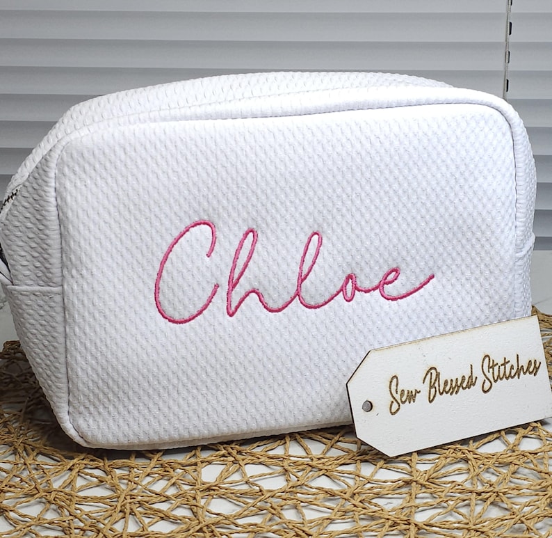 Sew Blessed Stitches Cosmetic Bag