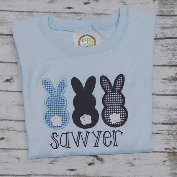 Easter shirt, boys Easter shirt, personalized boys Easter shirt, personalized bunny shirt, custom boy Easter shirt