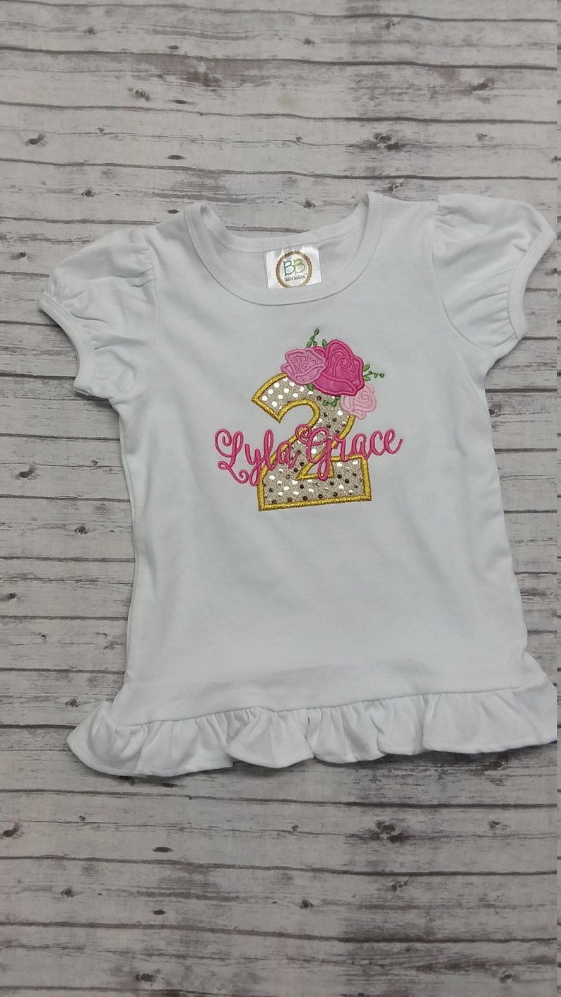 personalized girl shirt girl birthday shirt 1-9 birthday shirt personalized birthday shirt Birthday shirt