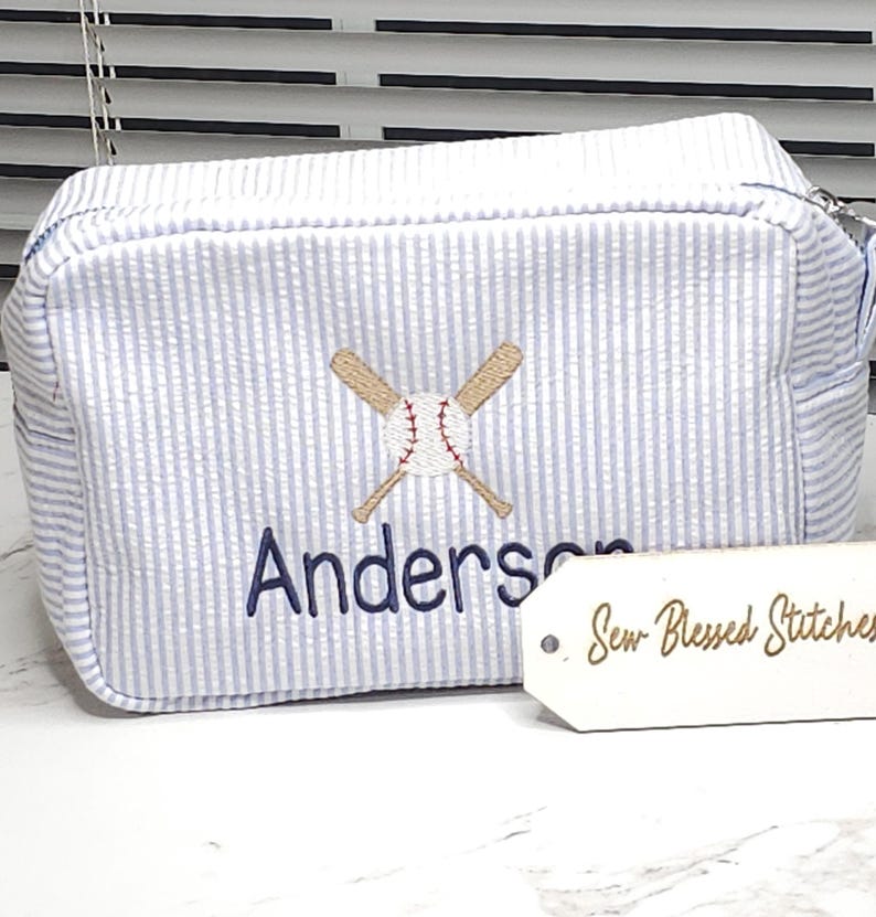 Sew Blessed Stitches Cosmetic Bag