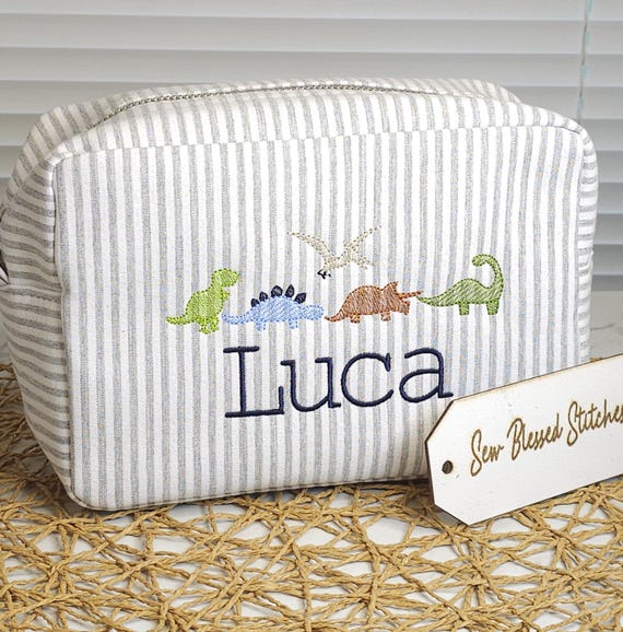 Dinosaur Everything Bag, Toiletry Bag, Boy Travel Bag