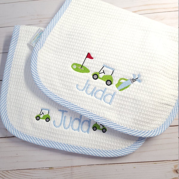 Custom Burp Cloth Etsy