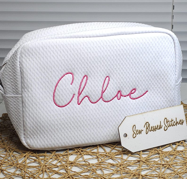 Sew Blessed Stitches Cosmetic Bag - Thumbnail 3