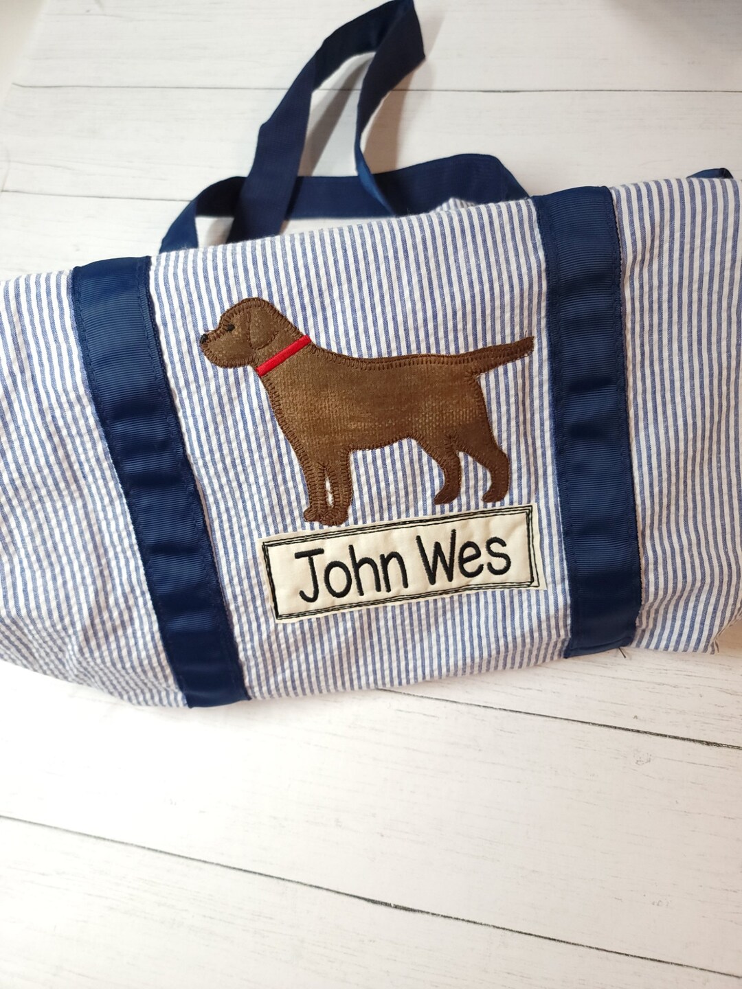 Personalized Duffel Bag Boy Duffel Bag Boy Applique Duffel Etsy