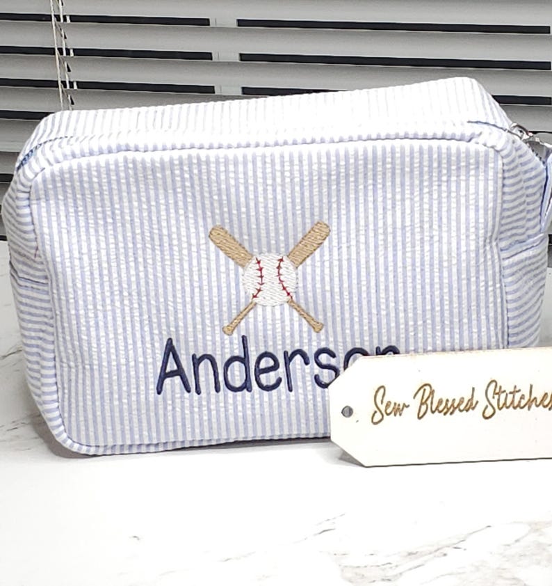 Sew Blessed Stitches Cosmetic Bag - Thumbnail 2