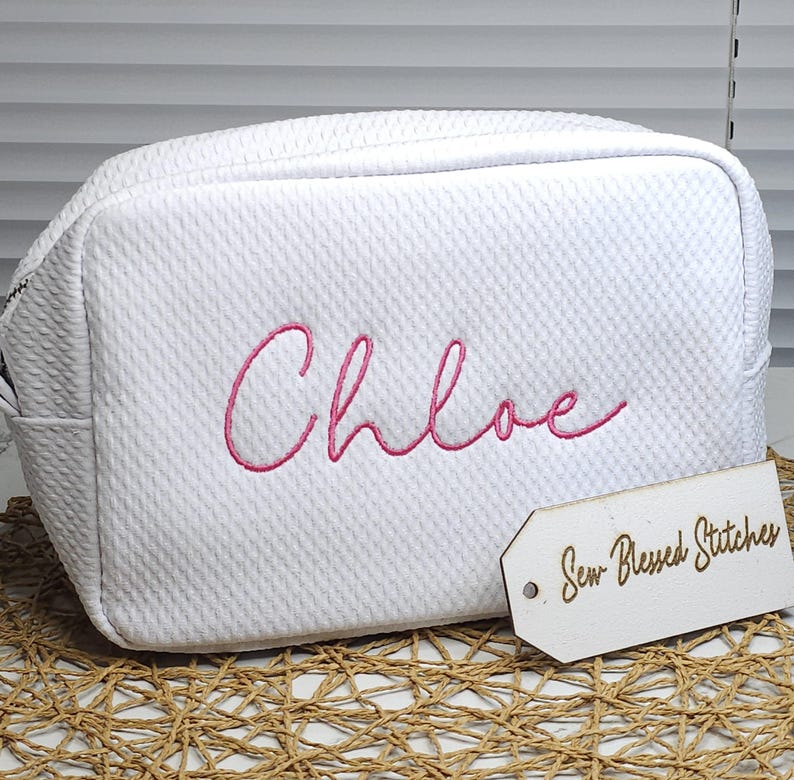 Sew Blessed Stitches Cosmetic Bag - Thumbnail 5