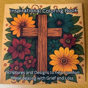Inspirational Coloring Book for Grief and Loss