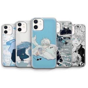 Gojo Satoru Coque Jujutsu Kaisen Anime Manga JJK pour iPhone | Samsung | Pixel de Google