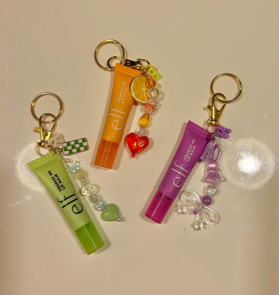 リップバームキーホルダー - Etsy 日本