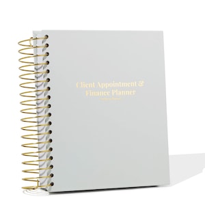 Business Owner Finance Planner, Log Client Appointments, Salon Appointment Book, Track Business Finances and Expenses, Social Media Planner