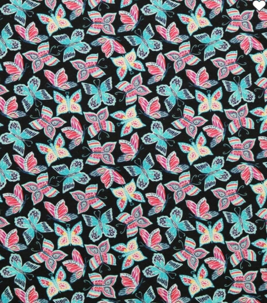 5 Bright Butterfly Cloth Panty liners Etsy