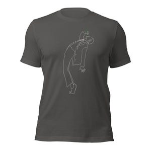 Soju Man koreanisches T-Shirt | Entworfen in Seoul | Graues T-Shirt | Klassische Passform | Minimalistischer Stil | Kpop | Kdrama | Einzigartiges grafisches Kleid