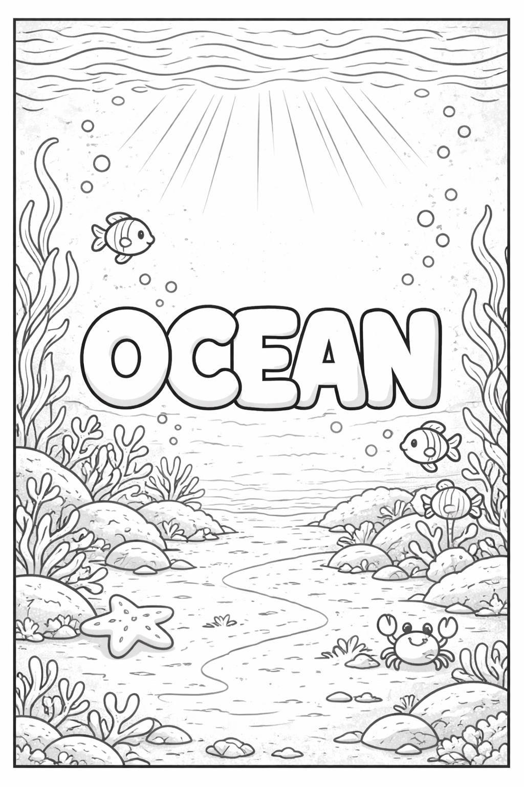 Animal Habitats Coloring Book for Kids (printable PDF) - Etsy