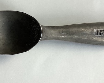 Vintage metal Hersheys syrup ice cream scoop