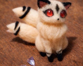 Kilala Kira Nekomata | Handmade Soft Sculpture | Needle Felted Fanart
