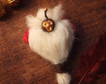 Bard League of Legends Brooch | Small Felt Art | Lol Inspired Collectible Pin