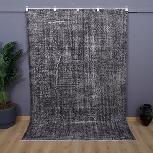 Handmade Wool Turkish Rug: 6x8 Vintage Anatolian Rug