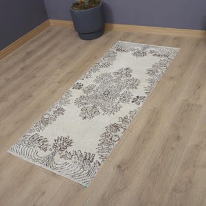 Oushak Runner Rug, 2x6 Rug, Handmade Runner,Runner Rug,Vintage Rug,Turkish Rug,Vintage Runner Rug,Anatolian Runner,Turkish Runner Rug,27415