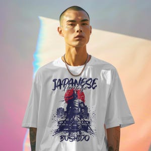 Samurai Tshirt, Japanese Bushido Unisex Tee, Samurai Warrior Shirt, Martial Arts Graphic Tee, Samurai Gift