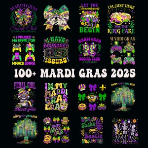 100+ マルディグラ コケット バンドル PNG、マルディグラ PNG、フルール ド リス PNG、マルディ ビーズ ルイジアナ フェスティバル PNG、キング ケーキ PNG、ファット チューズデイ PNG