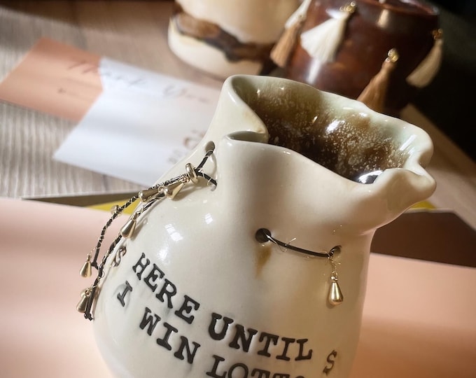 Hand thrown ceramic sculpture - Lotto Dreams