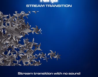 Transizione Ninja / OBS Stinger / Transizione Streaming Animato / Scene Twitch Streamlabs Stinger / Transizione Twitch