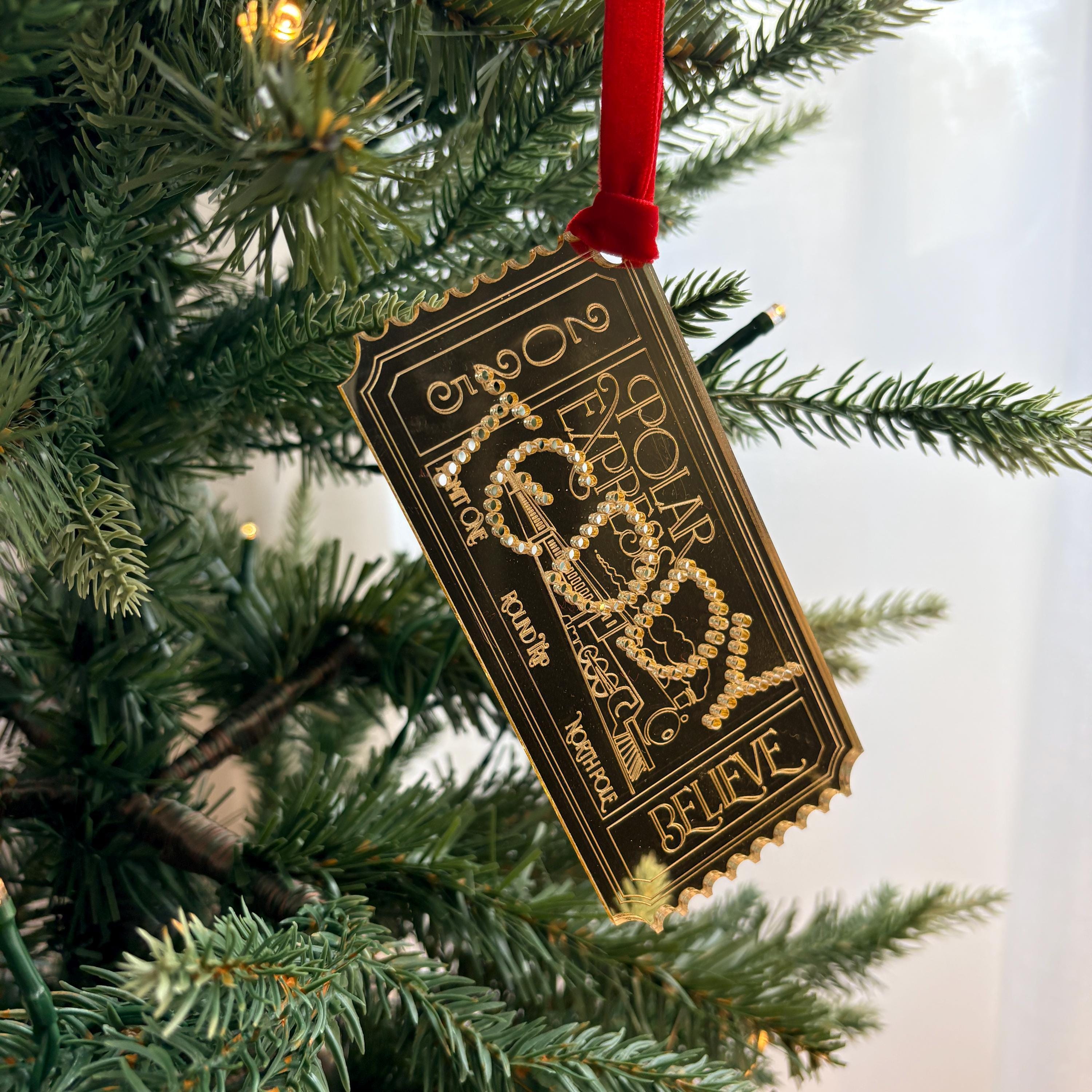 Customizable Polar Express Ticket - Etsy