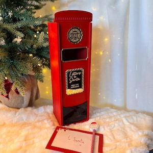 Personalised Christmas Post Box “Letters to Santa” Mailbox