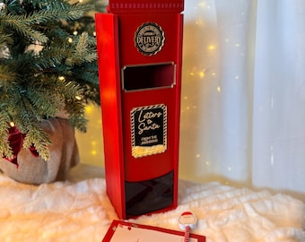 Personalised Christmas Post Box “Letters to Santa” Mailbox