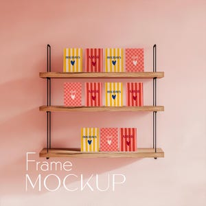 Affiche Mockup - Cadre Mockup PSD/Photoshop Carte postale 2