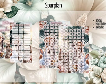 1000 Sparplan Haustiere