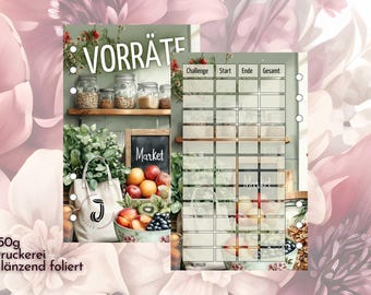 Deckblatt Vorräte