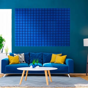 3D Acoustic Panel: Soundproofing, Noise Absorption, Decorative Wall Art
