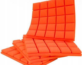 3D Acoustic Foam Wall Panel: Soundproofing, Noise Absorption (50x50x7 cm)
