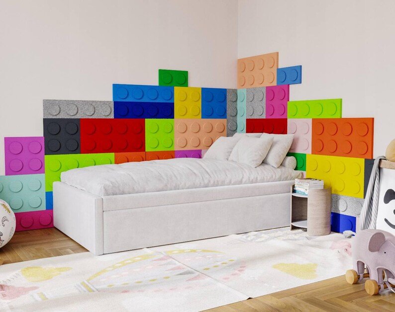 Visual Reference: 3D Felt Block Wall Panels Eco Friendly Acoustic Decor For