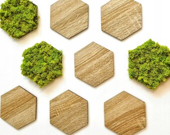 3D Wooden Wall Panels – Hexagon Honeycomb Decor for Modern Interiors