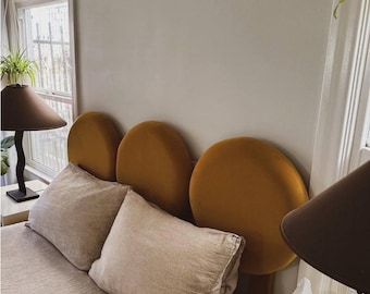 Luxury Upholstered Wall Panels, Custom Padded Headboard, Soft Acoustic Wall Art, Decorative Wall Cushion Panels, Bedroom Wall Decor