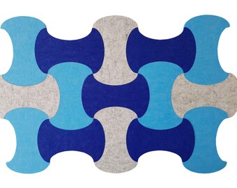 Felt Acoustic Wall Panel: Decorative Sound Dampening, Kids Room Decor