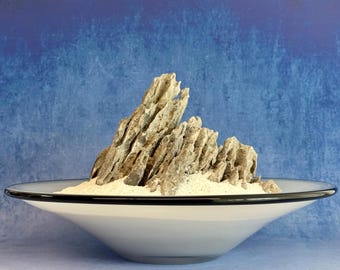 MountainScape - Seiryu Bonsai - Rock Zen Garden - Alpine Landscape- Dragon stone sculpture - Meditation deco - Mind calming - Aquarium Stone