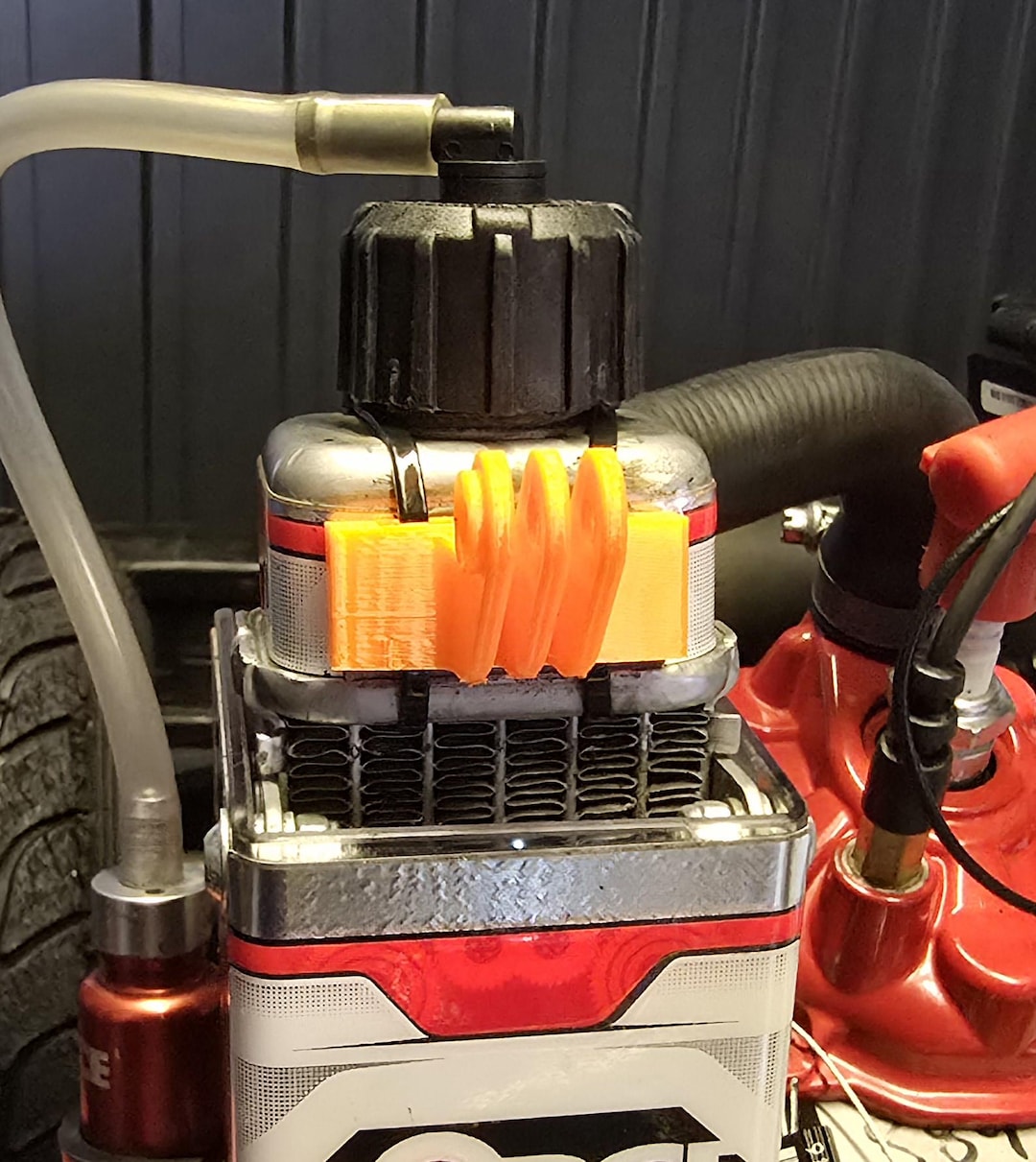 Action Camera Mount for Micro Max / Inter / Mini Max Kart Radiators ...