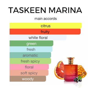Taskeen Marina Sample citrusparfum voor vrouwen