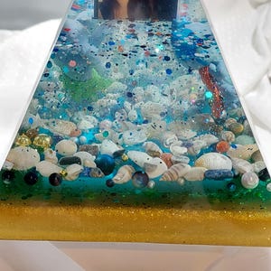 Customizable Epoxy Resin Memory/Memorial Pyramid